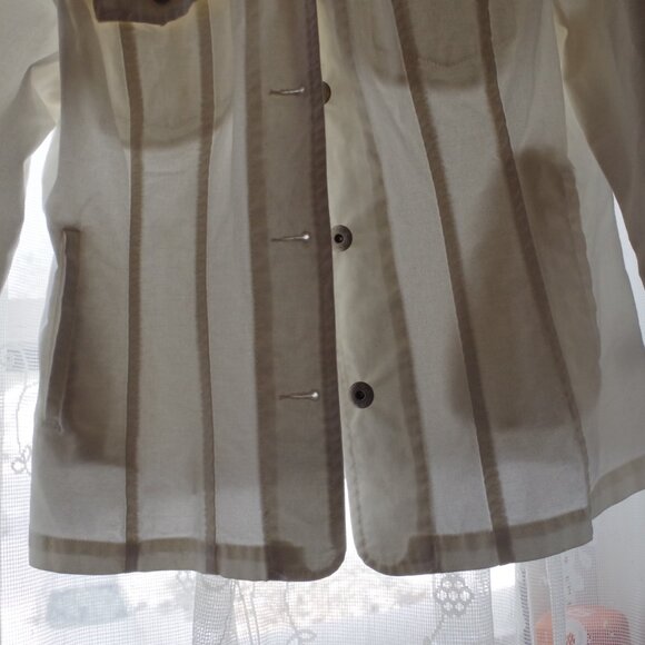 Cute  Cleo Petites White Demin Jacket - Picture 3 of 5